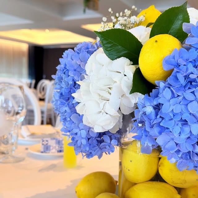 Amalfi themed event sneak peek